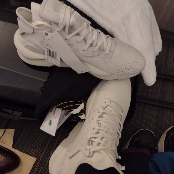 Yohji Yamamoto Y-3 White Sneakers 12.5 - Picture 15 of 16